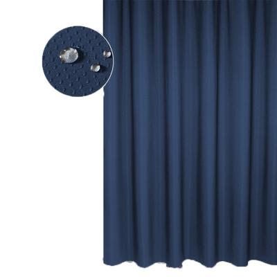 China Durable Shower Curtain Heavy Duty Waterproof Hotel Bathroom Curtainl Wholesale Rust Shower Curtain for sale