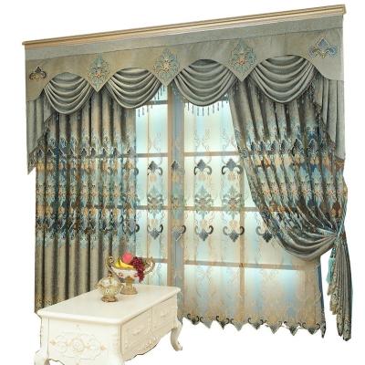 China Blackout Luxury Edition Promotional Family Practical Curtains for sale