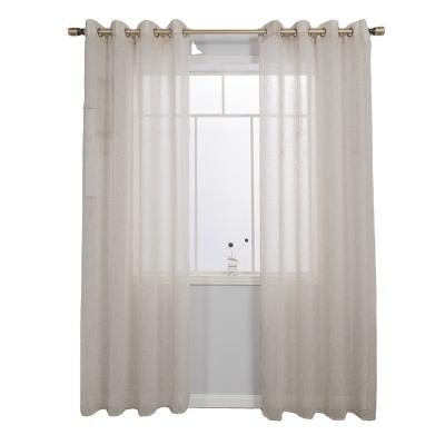 China Hot Home Blackout Designs Window Curtains Sheer Linen Fit For Bedroom for sale