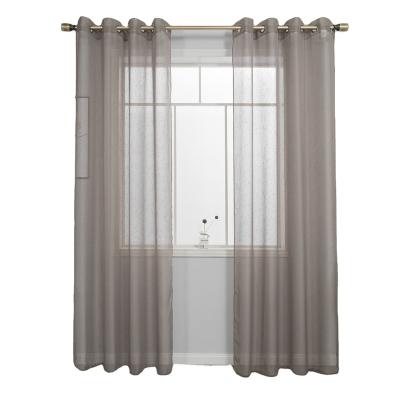 China Hot Home Blackout Designs Window Curtains Sheer Linen Fit For Bedroom for sale