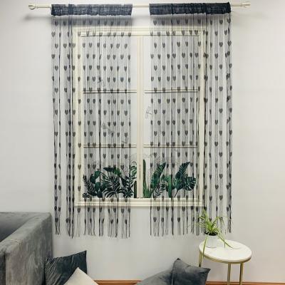 China Decorative Blackout String Spaghetti Fringe Curtain For Design String Curtain Home Divider Hall Lobby Decor Home Wedding for sale