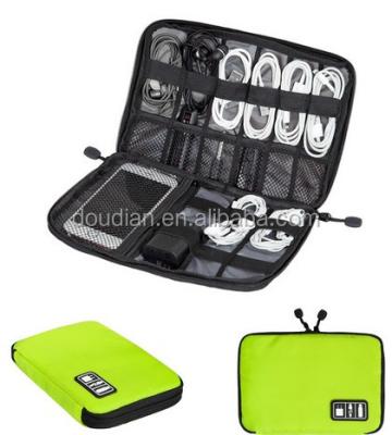 China Sustainable Electronic Accessories Organizers Bag For Earphone Cables USB Travel Cable Organizer Bag for sale