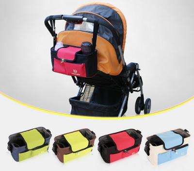 China Fashion Popular New Design Multifunctional Baby Stroller Organizer Bag for sale