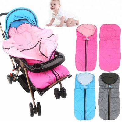 China Breathable Waterproof Wind Stroller Car Seat Footmuff Cotton Universal Soft Water Resistant Baby Sleeping Bag for sale