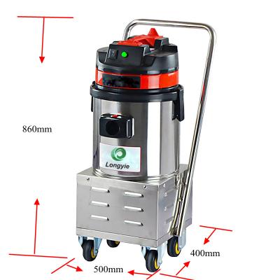 China Hotels B7015 48V 700W portable wet and dry industrial construction vacuum cleaner battery poewred for sale