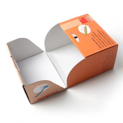 China Recyclable Custom Simple Design Printed Cardboard Rigid Lid and Basic Corrugated Paper Gift Box for sale