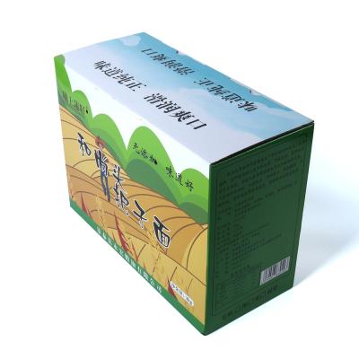 China Recyclable Paper Corrugated Packaging Box Custom Fruit Vegetable Gift Box for sale