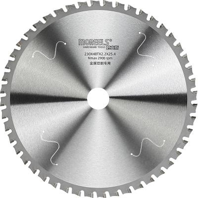 China Moreels Carbide 36 Inch Multi-Material Inclined Circular Cutter Metal Cut 7-1/4' Saw Blade With Black Spray Coat ATB for sale