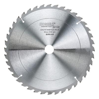 China Wood Cutting 10 Inch 40Tooth Wood Working Tool Used T.C.T Circular Saw Blade For Wood Cutting for sale