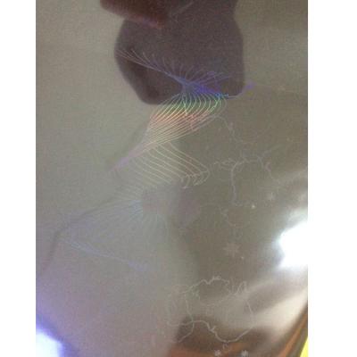 China Best Price Waterproof Hologram Transparent Stickers for sale