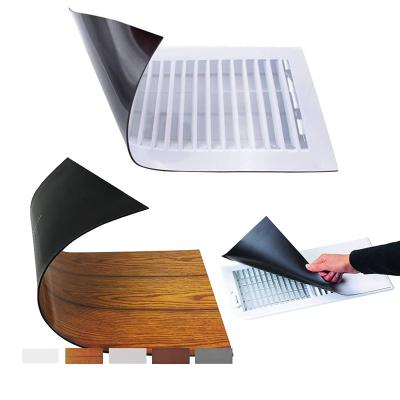 China Easy To Install And Remove Custom Flexible Ceiling Floor Air Duct Decorative Magnetic Covers for sale