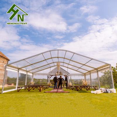 China Clear Span Arcum 200 People Wedding Party Arcum Aluminum Outdoor Tent 200 People for sale