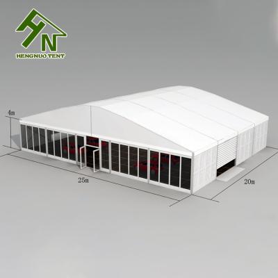 China Outdoor Commercial Flame Redartant/UV-resistant/Water Proof Modula Design Event Exhibition Arcum Party Tents For Sale for sale