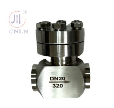 Cina High Pressure Cryogenic Check Valve DN20 PN320 SS304/SS316 For Cryogenic Tank in vendita