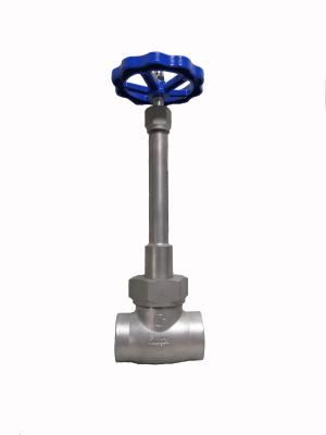 China Stainless Steel Flanged Globe Valve Cryogenic Short Stem With Reliable Sealing for sale