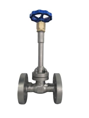 China Flange Connection 1 Year Warranty DN200 Cryogenic Globe Valve for sale