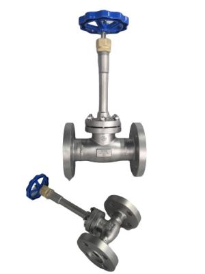 China LNG DN200 Cryogenic Handwheel Flange Globe Valve for sale