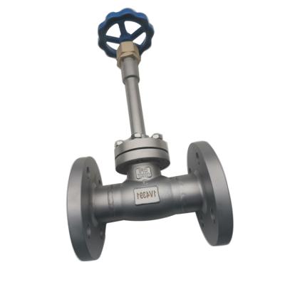 China SS304 Flange Type Cryogenic Globe Valve For Liquid Gas Tank for sale