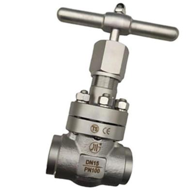 China LNG Short Stem Cryogenic Globe Valve Customize Inch Customize Pressure for sale