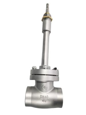 China Casting Stainless Steel DN25 PN50 Cryogenic Handwheel Globe Valve for sale