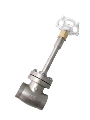 China Low Temperature DN40 CF8 304 Stainless Steel Stop Valve for sale