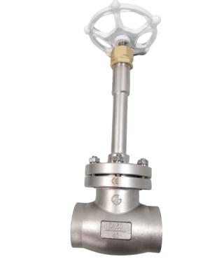 China SS304 CF8 DN50 Low Temperature Socket Weld Globe Valve for sale