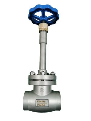 China Stainless Steel PN64 DN50 Cryogenic Globe Valve for sale