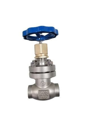 China 10 Inch Cryogenic Socket Weld Globe Valve Low Temperature for sale