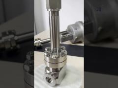 stain steel bw-sw connection cryogenic high pressure globe valve pn10-32mpa