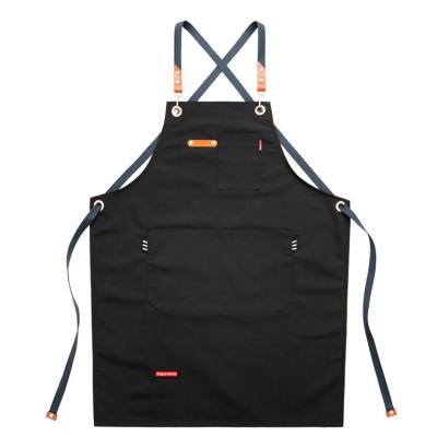 China Heavy Duty Drinks / Food Cotton Kitchen Chef Men Cobbler Waterproof Work Apron for sale