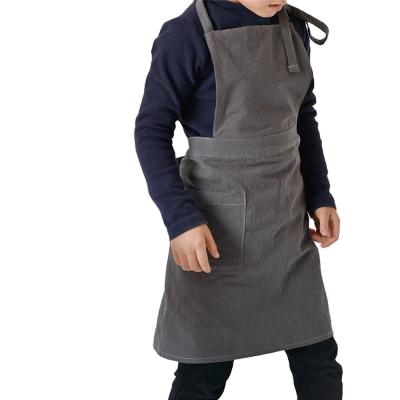 China 100% Kids Bib Logo Drink/Food, Work & Cooking Garden Canvas Apron Customized Apron for sale