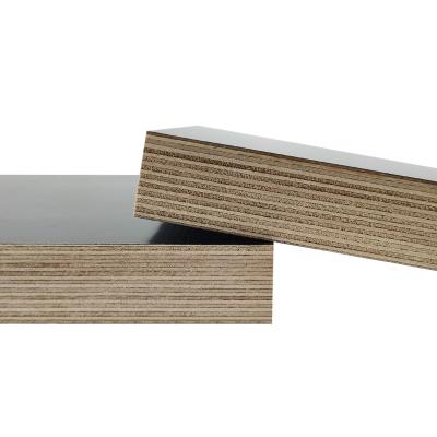 China 18mm Plywood Shuttering System Industrial Concrete Formwork Plywood Film Faced Plywood for sale