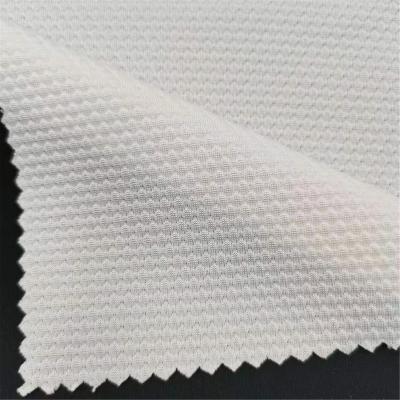 China High Quality Stretch Knit Recycled Polyester Spandex Mesh Fabric For Sportswear for sale