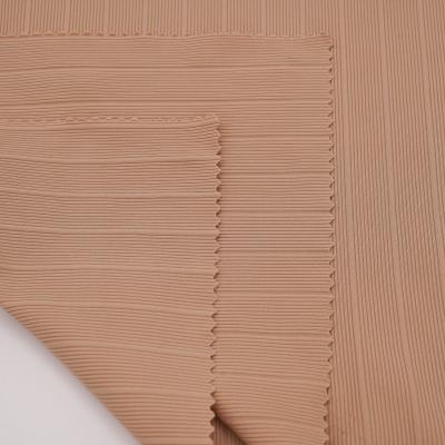 China 82%Nylon 18%Spandex Rib Nylon Spandex Fabric For Stretch Leggings Bras for sale