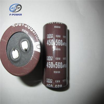 China 62*35*35mm 560UF 450V Original General Purpose Electrolytic Capacitors for sale