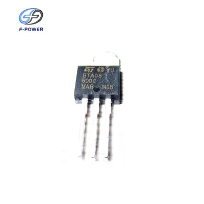 China High quality MOSFET transistor BTA08-600C TO-220 BTA08-600C of power transistors for sale