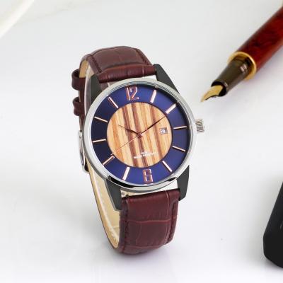 China Factory Price Automatic High Quality Female Wooden Quartz Wrist Watch Elegance Steel Date Steel Date Watches Ladies 5atm for sale