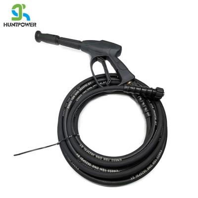 China CR Flexible And Colorful Joint Power Hose Wash Station Hose Assembly Rubber Hydraulic Hose Assembly for sale