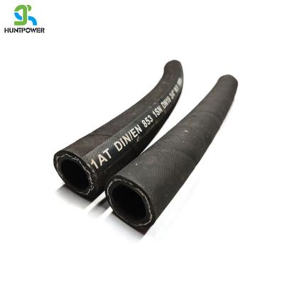 China Factory Directly Sale HUNTPOWER SAE R1AT 1SN Hydraulic Hose 2021 Rubber Hose Durable for sale