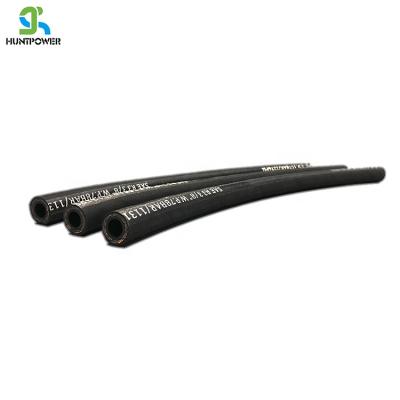 China Transportation Petroleum And Water Based Fluids Fiber Braided Hydtaulic Rubber Hose SAE100 R6 for sale