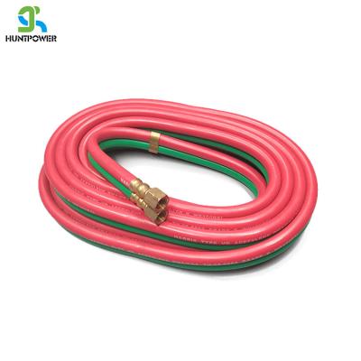 China Braided Welding Twin Hose Oxygen Acetylene Hose B160321122 Rubber Welding Twin Welding Hose for sale