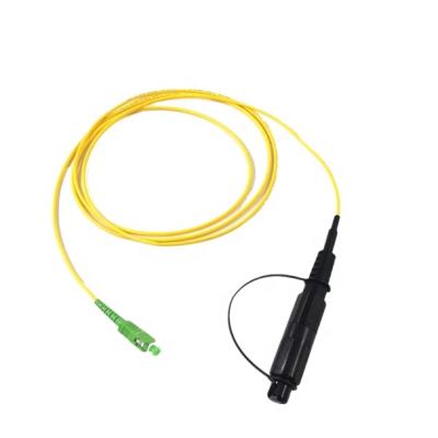 China H Fiber Optic Mini Connector SC APC OptiTap Single Fiber Patch Cord OptiTap Connector for sale