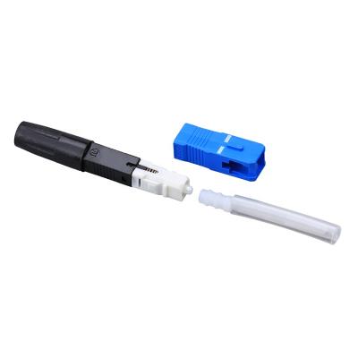 China FTTH SC Fiber Optic Fast Installation Splicing Quick Connector SC Fast Hot Melt Connector for sale