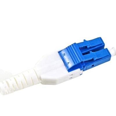 China CATV Low Price 0.9MM LC Duplex SM MM Uniboot Fiber Optic Connectors for sale