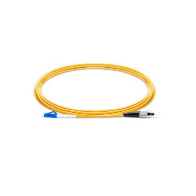 China Indoor fiber optic cable LC simplex to FC fiber optic patch tie singlemode LC patch cord LALAS1 for sale