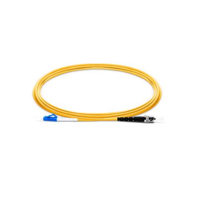 China Indoor fiber optic cable LC simplex to SC fiber optic patch tie LC singlemode patch cord LUSAS1 for sale