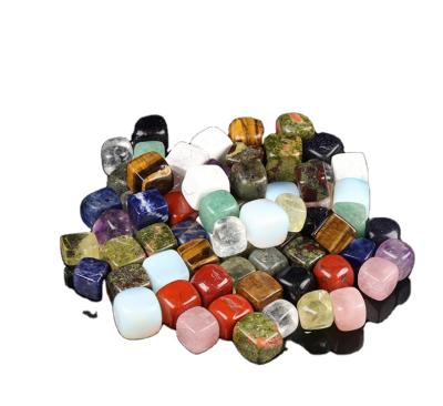 China Wholesale Natural Crystal Square Stone Chakra Garden Aquarium Decoration Crystal Ornaments From China Now for sale