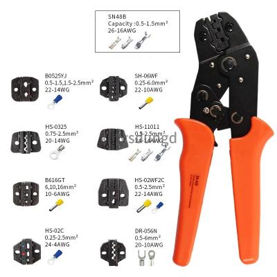 China PCB Pliers Crimping Crimp Tool For Dupont XH2.54 KF2510 SM 2.54mm 3.96mm Socket Terminals AWG28-22 for sale