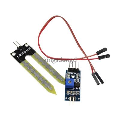 China PCB Soil Sensor Temperature Humidity Sensor LM393 Chip Soil Moisture Sensor For DIY Development Board Robot Car Smart for sale