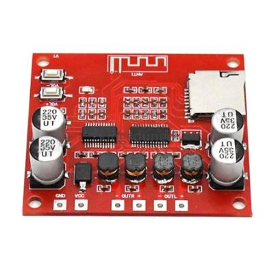 China XH-A233 15W X 2 BT 4.2 Digital Audio Stereo Power Amplifier Board TF Card Amp Play Other 12v~24v for sale